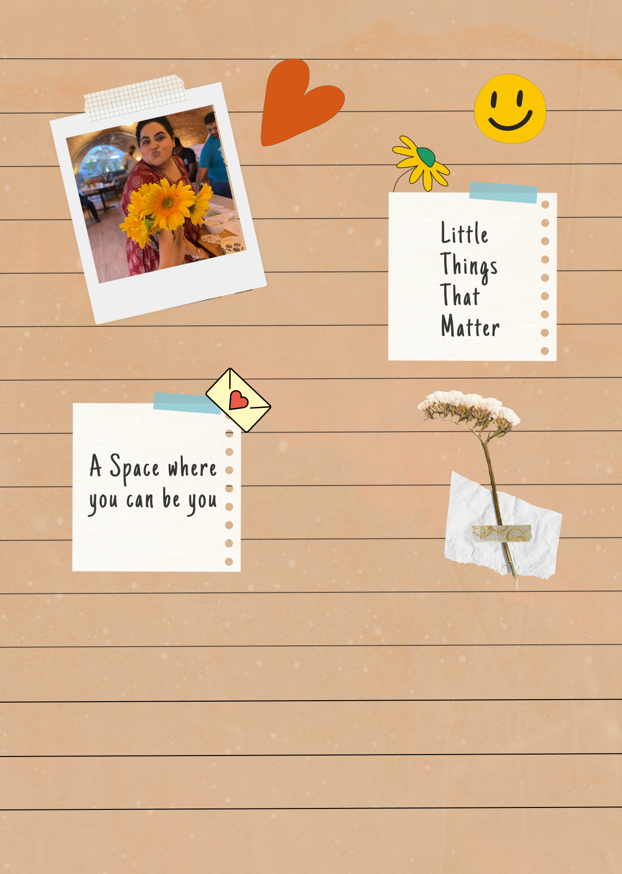 Inner pager for diary